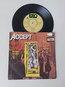 Accept – I'm A Rebel - Vinyl, 7", Single, Logo – GO 389. - Picture 1 of 3
