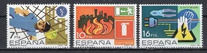 ESPAÑA 1984 EDIFIL 2732/2734** PREVENCIÓN DE ACCIDENTES LABORALES - Imagen 1 de 1