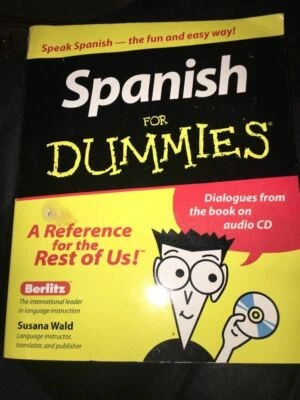 Spanish for Dummies paper back - Image 1 of 4