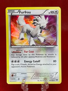 Pokémon TCG Furfrou 114/146 Holo Rare X&Y Base Set XY English Card 2014 LP - Picture 1 of 2