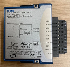 NATIONAL INSTRUMENTS NI 9472, Digitalmodul mit 8 Kanälen - Bild 1 von 2