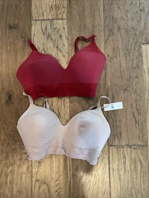 NATORI 723154 BLISS PERFECTION CONTOUR SOFT BRA CAFE Antique Red Lot NWT 36DDD - Image 1 of 4