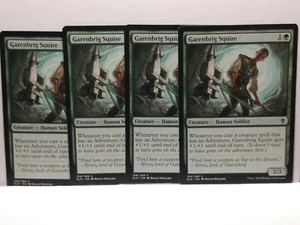 Juego Garenbrig Squire X4 4X 158/269 Fresh Throne of Eldraine Magic The Gathering Nuevo - Imagen 1 de 2