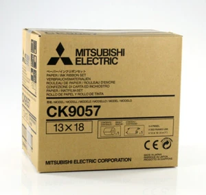 Mitsubishi Electric CK9057 Papier + Ruban pour 350 Tirages 13x18 - Photo 1/3