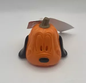NEW Disney Pluto Light Up Pumpkin. Glow Mini Decoration Mickey Jack O' Lantern - Picture 1 of 4