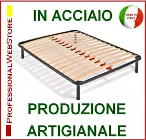 RETE MATRIMONIALE ANTI AFFOSSAMENTO 160 X 190 195 200 reti letto 2 piazze doghe - Foto 1 di 1