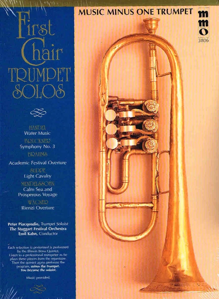 First Chair Trumpet Solos Music Minus One (00400073) - Image 1 of 1