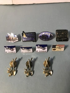 Lote de 11 prendedores diferentes para sombrero de solapa de Dakota del Sur - Imagen 1 de 8