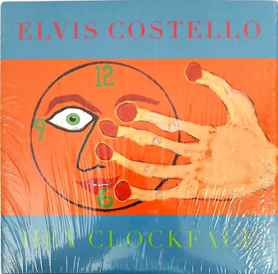 Elvis Costello - Hey Clockface - 2020 2xLP Limit Ed. Blue Black Vinyl - New Wave Foto 1 de 4