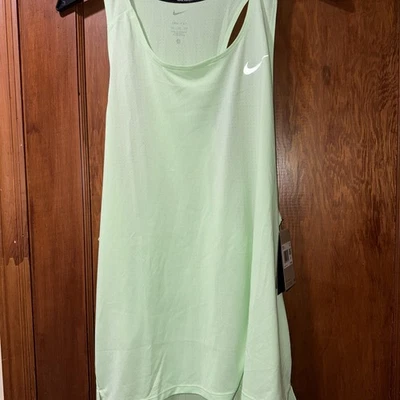 Nike Aeroswift Dri-Fit ADV Running Singlet Top Green FN4229-376 Men's Size 2XL - Image 1 of 4