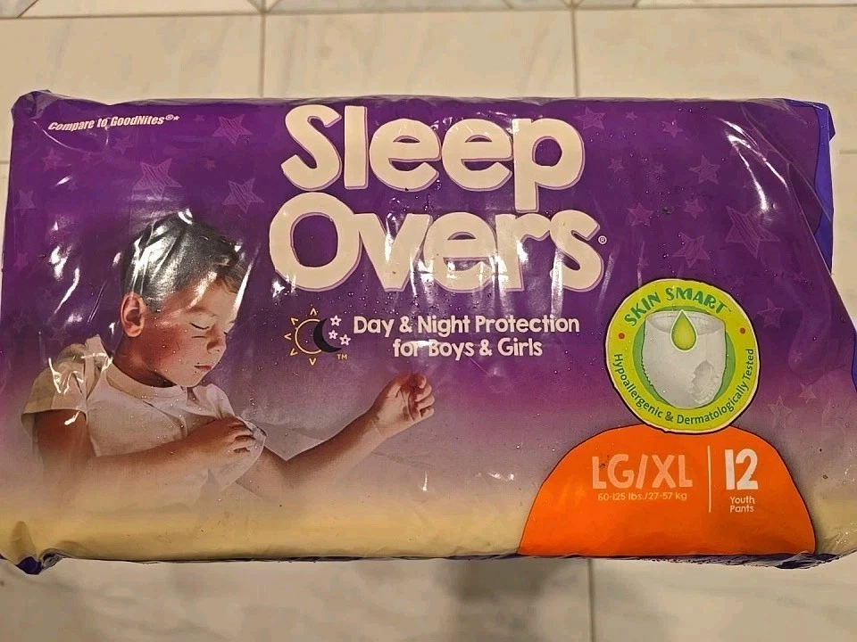 Pañales para dormir con protección para niños y niñas LG/XL Foto 1 de 1