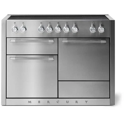 AGA AMC48IN Mercury Series 48"W 6 Cu. Indução deslizante de pés - Aço inoxidável - Imagem 1 de 4