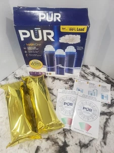 PUR PLUS Replacement Pitcher Filter 2 Pack New - Open Box - See Pics  - Picture 1 of 3