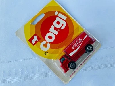 VINTAGE CORGI JUNIORS COCA COLA DELIVERY TRUCK ON CARD - Image 1 of 4