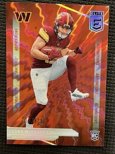 2024 Panini Donruss Elite Luke Mccaffrey Rookie Aspirations Red /875 - Picture 1 of 2