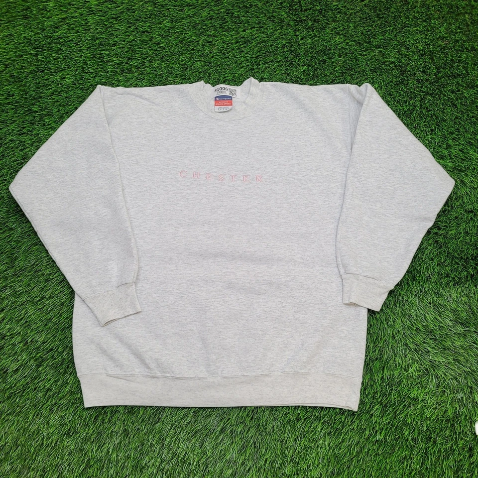 Sudadera Chester vintage Y2K para mujer grande 23x26 holgada Foto 1 de 4