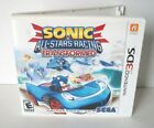 Sonic and All-Stars Racing Transformed Case Only NO GAME Nintendo 3DS Empty SEGA