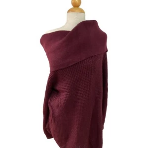 Bloomchic Strickpullover Burgunderrot GRÖSSE 18-20 - Bild 1 von 6
