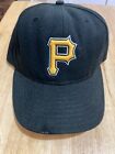 Pittsburgh Pirates New Era 59Fifty Fitted Hat Size 7 1/2 Black MLB On Field Cap