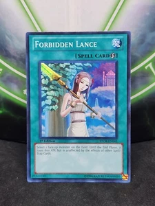 Yugioh Forbidden Lance STOR-EN061 Super Rare 1st Edition NM - Picture 1 of 2