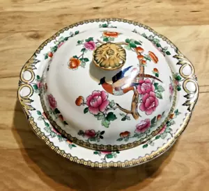 F Winkle & Co England Whieldon Ware Cubierto Patrón Faisán 1908 - Imagen 1 de 4