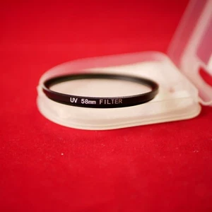 Objektivschutz mit UV-Filter 58 mm für Digitalkamera Kamera Lumix G Vario 12-60 - Bild 1 von 5