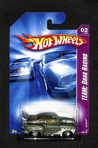Hot Wheels 2008 Team: Drag Racing 2/4 158 Jaded GREEN 5SP Kaiser-Frazer Henry J - Picture 1 of 1
