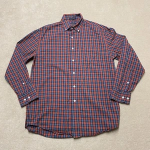 Pendleton Hemd mit Knopfleiste Medium orange blau Herren kariert kariert "Bridgeport" - Bild 1 von 13