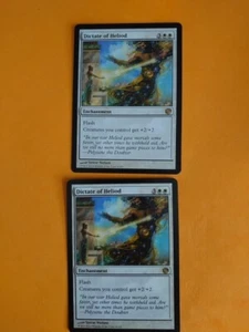 Dictate of heliod x2 Enchantment JOURNEY INTO NYX . Magic The Gathering Card. - Picture 1 of 6