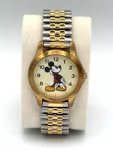 Reloj Hombre DISNEY BY SII MI Mickey Mouse MU0943 Cuero Tono Dorado 35 mm - Imagen 1 de 4