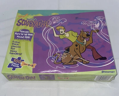 PUZZLE CARTOON NETWORK SCOOBY-DOO 100 PIEZAS BRILLA EN LA OSCURIDAD NUEVO 2000 Foto 1 de 3
