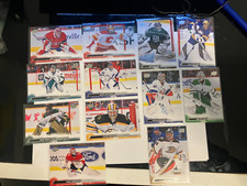 2022-23  UPPER DECK SERIES 2 BASE GOALIE LOT OF 12