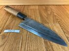 Japanese Chef's Kitchen Knife Deba Vintage Hocho Old From Japan 150/280mm Sb219