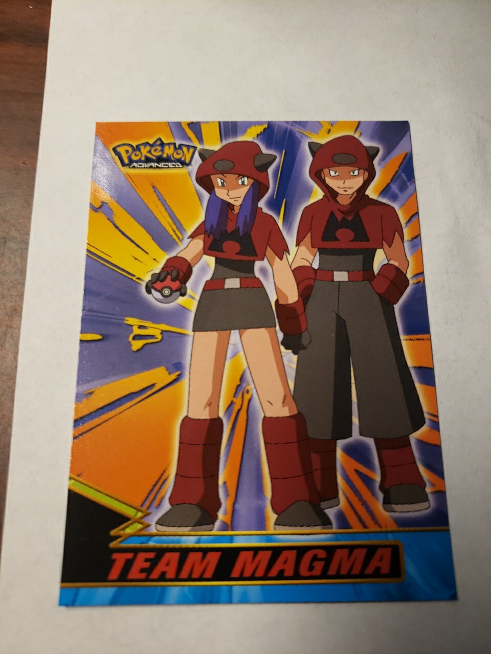 Team Magma #6 Pokemon Topps Advanced 2003 Near Mint NM