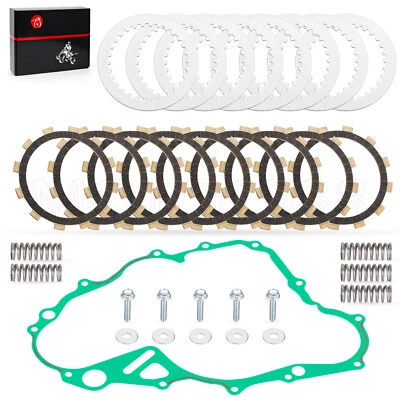 Resortes de placas de acero de fricción de embrague HD con junta para Yamaha YZ250F 2014-2018 Foto 1 de 4