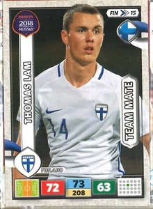 Panini Road to 2018 World Cup Russia. Adrenalyn XL #FIN15 Thomas Lam - Zdjęcie 1 z 1