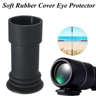 Hunting 39mm Soft Flexible Rubber Cover Eye Protector Extender for Rifle Scope - Image 1 of 4