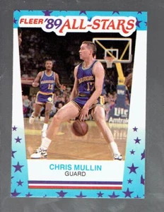 1989-90 Fleer '89 All-Stars Sticker Chris Mullin #9 - Picture 1 of 2