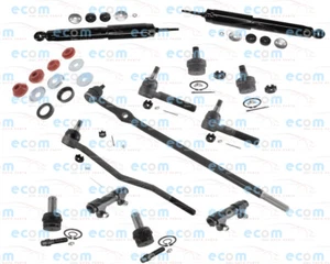 4x4 Front Ends Kit Center Link Tie Rods Ball Joints Shock Absorber Bronco II XLT - Picture 1 of 8