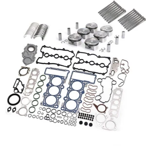 Engine Overhaul Rebuild Pistons Kit For Audi A4 A5 B8 A6 C6 Q5 3.2 FSI CALA CALB - Picture 1 of 8