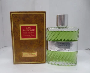 EAU SAUVAGE By Christian Dior After Shave Lotion 3.4 Fl oz/100 ml Men Vintage - Picture 1 of 4