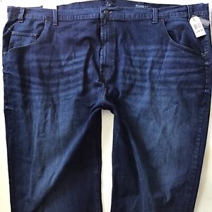 BNWT NAUTICA Mens Relaxed  Stretch Dark Blue Jeans Size W60 L32 (179E)