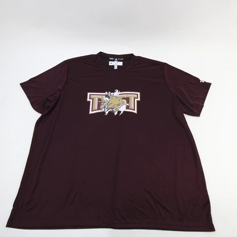 Texas State Bobcats adidas Aeroready Short Sleeve Shirt Men's Maroon New Cover