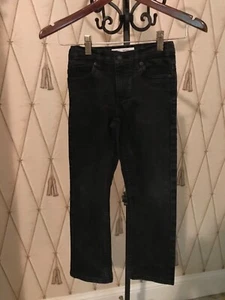 Boys’ black denim 511 Slim Levi’s jeans 7 Regular - Picture 1 of 7
