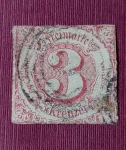 German Thurn and TaxisStamp 1851-60 Mi#17 Used(2306_1) - Picture 1 of 2