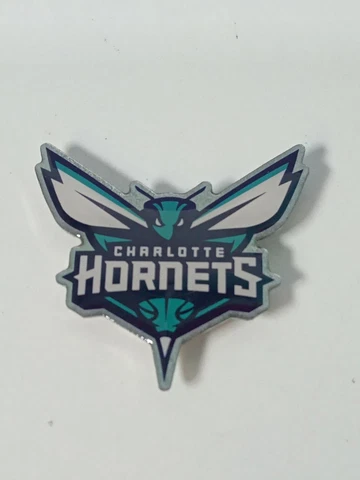 New Charlotte Hornets Magnetic Lapel Hat Pin Basketball Promotional Item NBA Cover
