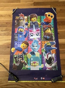 THE LEGO MOVIE GENUINE AUTHENTIC VINTAGE WARNER BROTHERS POSTER - Picture 1 of 13