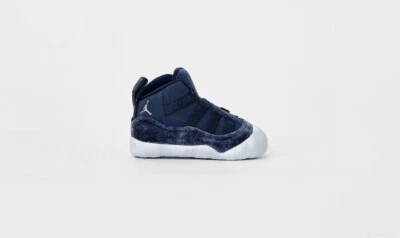 Nike Air Jordan 11 Retro Medianoche Azul Marino Terciopelo Cuna Botín FB1968-441 Talla 3C Foto 1 de 4