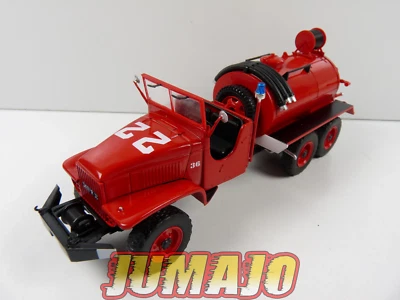 CPF110 1/43 Hachette IXO fire truck: GMC CCKW 353 tank forest fires