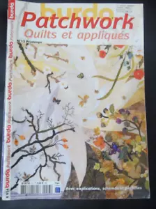 Burda Patchwork und Applikationen Nr. 13 Erklärung Schemata Bretter Nähen Quilts - Bild 1 von 1